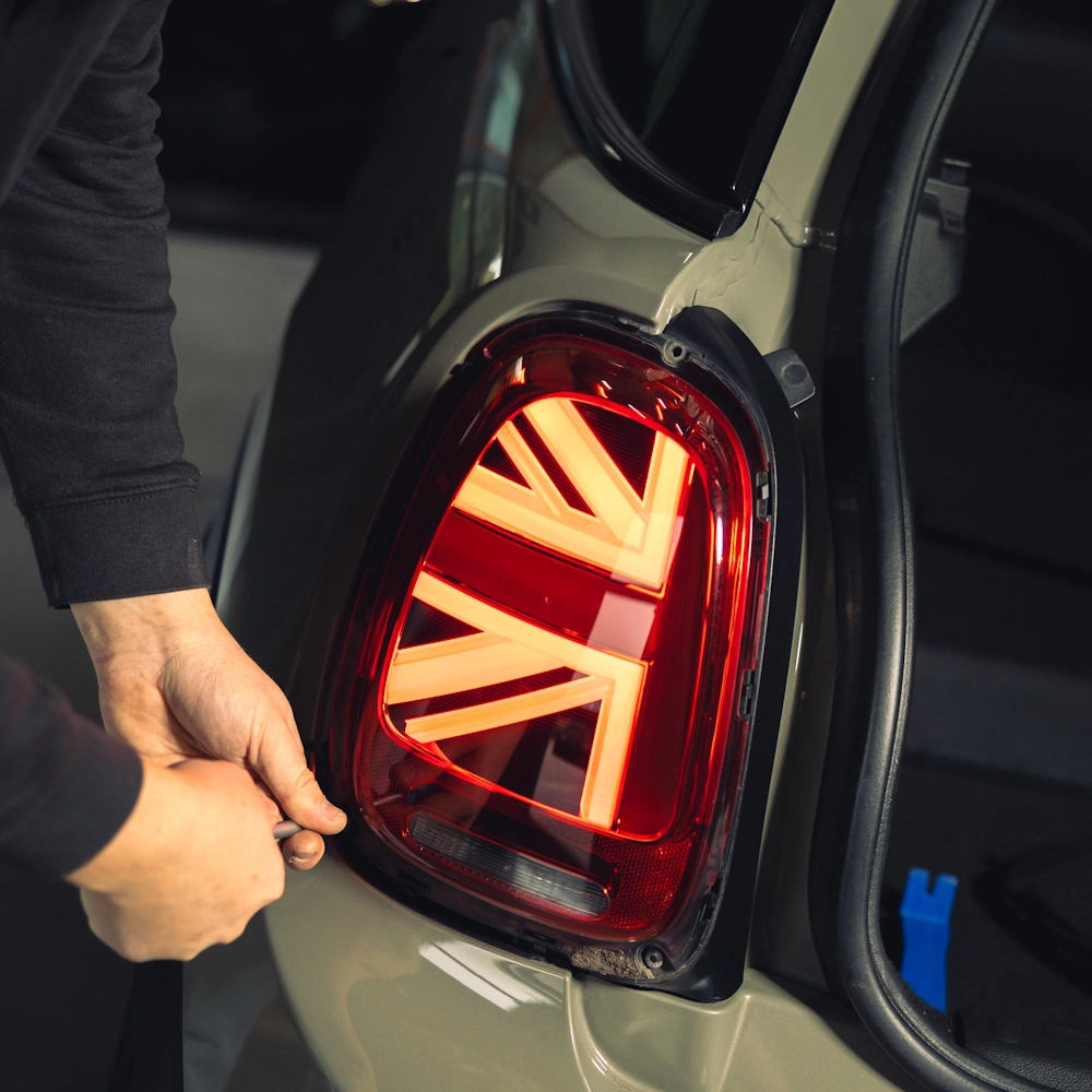 MINI Union Jack Achterlichten Retrofit (Voor MINI Hatch/Cabrio)