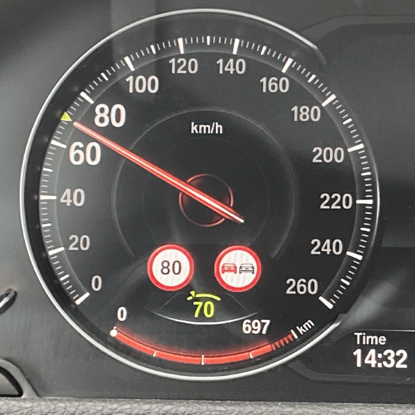 BMW Speed Limit Info (Bordenherkenning) Activatie