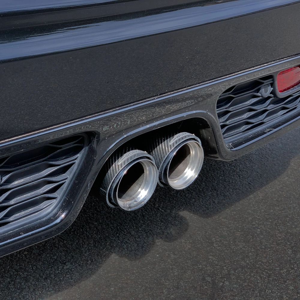 JCW Uitlaatsierstuk Carbon (Origineel)