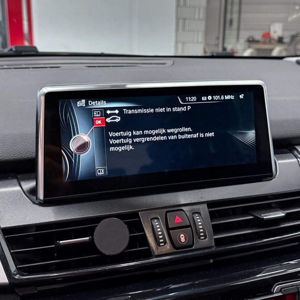 BMW Parkeerstand Storing Reparatie