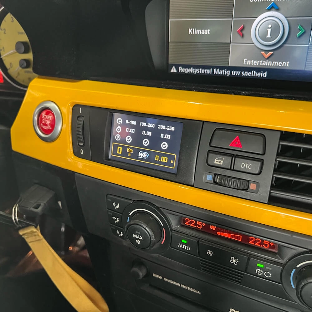 WEngineering Sportdisplay Inbouw (voor BMW)