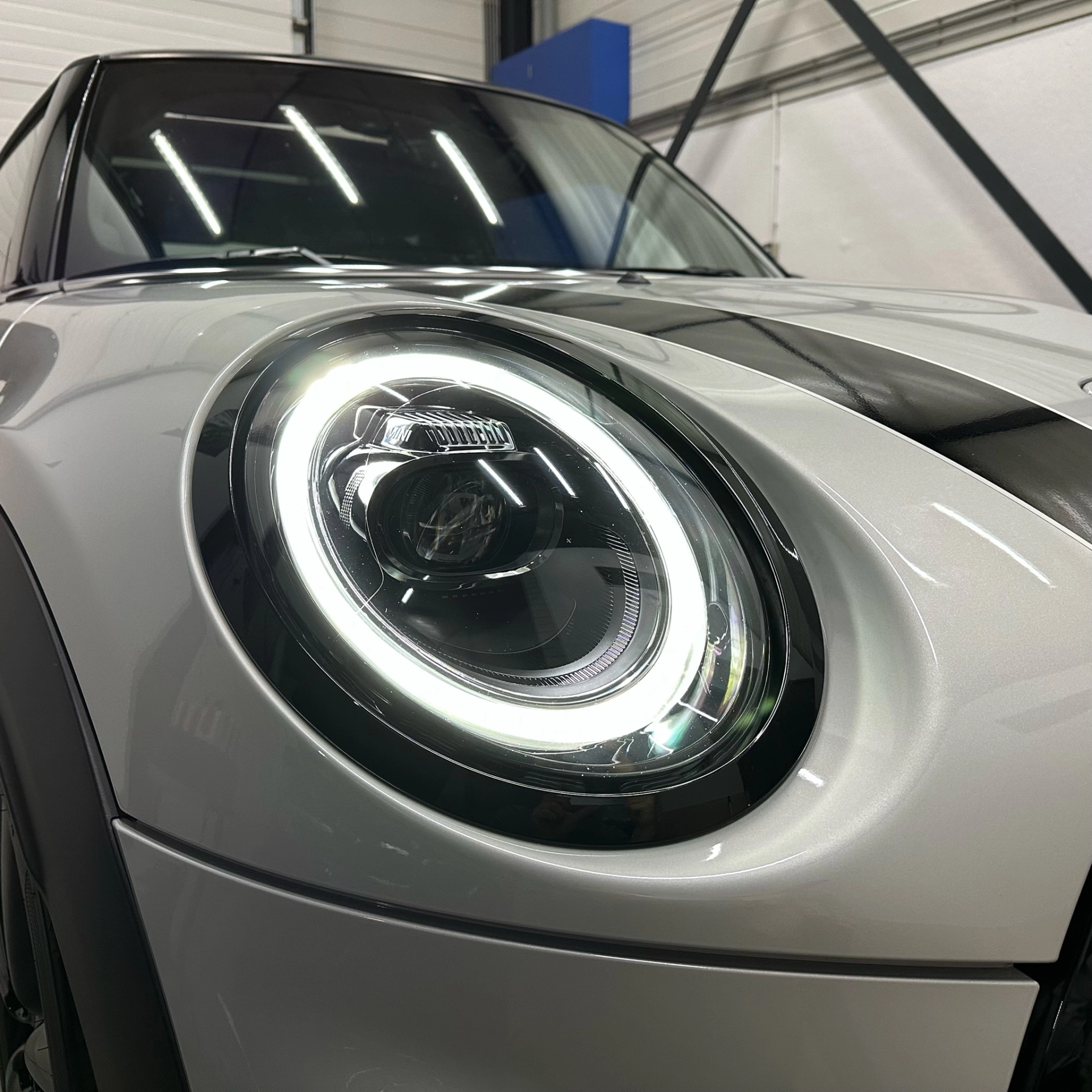 MINI Blackline Koplampranden (Hatch/Cabrio)