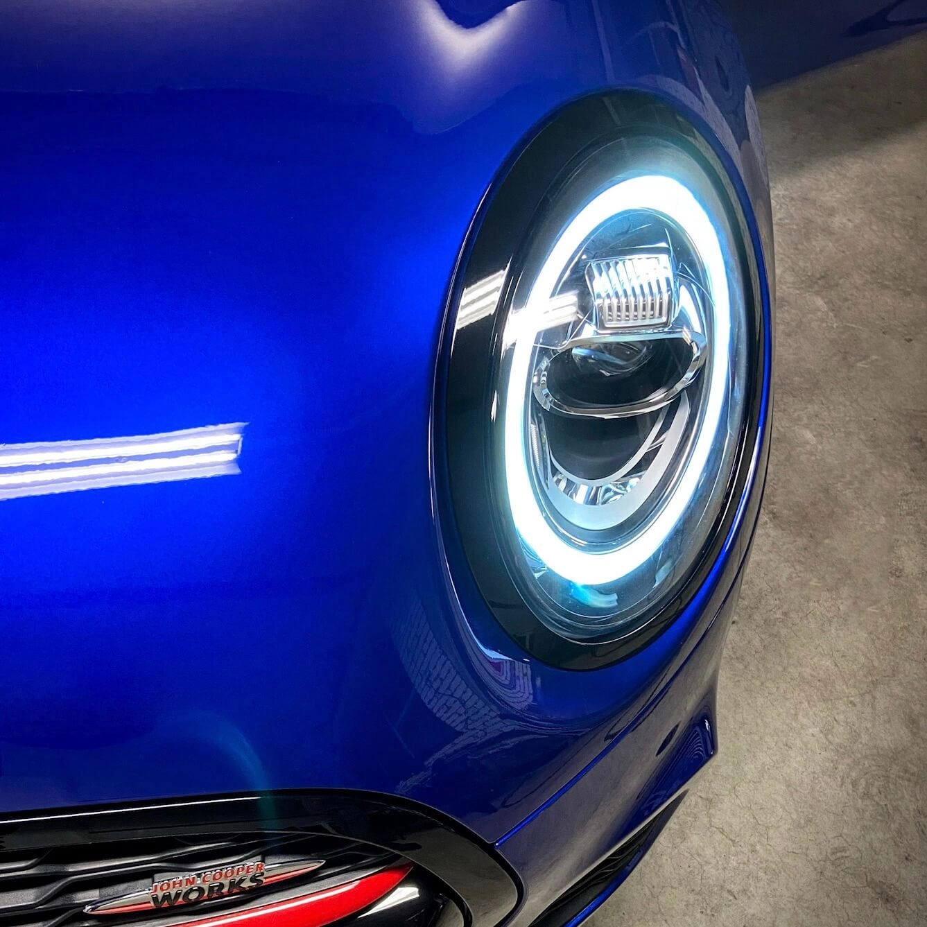 MINI Blackline Koplampranden (Hatch/Cabrio)