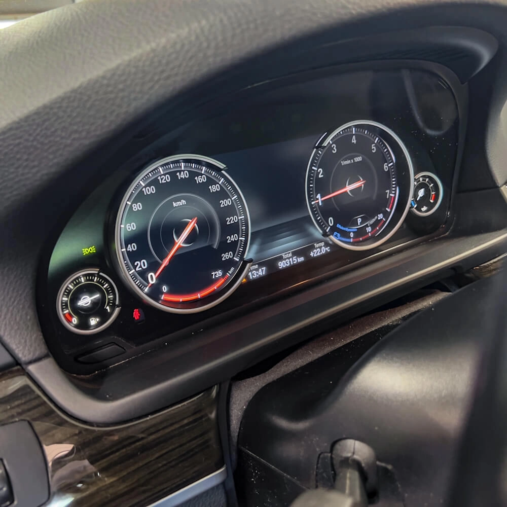 BMW Digitaal Instrumenten&shy;paneel Retrofit (F-reeks 5- & 6-Serie)