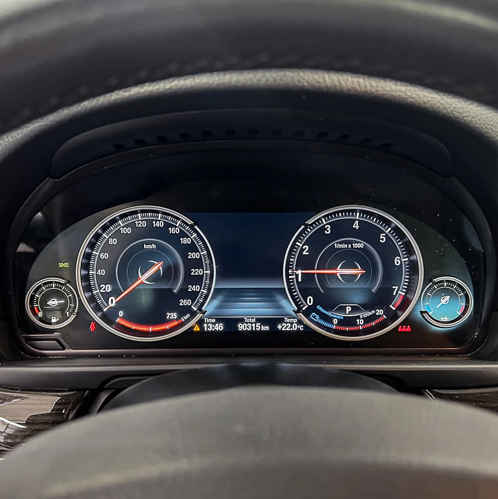 BMW Digitaal Instrumenten&shy;paneel Retrofit (F-reeks 5- & 6-Serie)