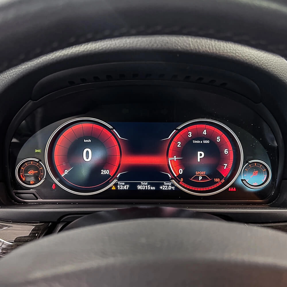 BMW Digitaal Instrumenten&shy;paneel Retrofit (F-reeks 5- & 6-Serie)