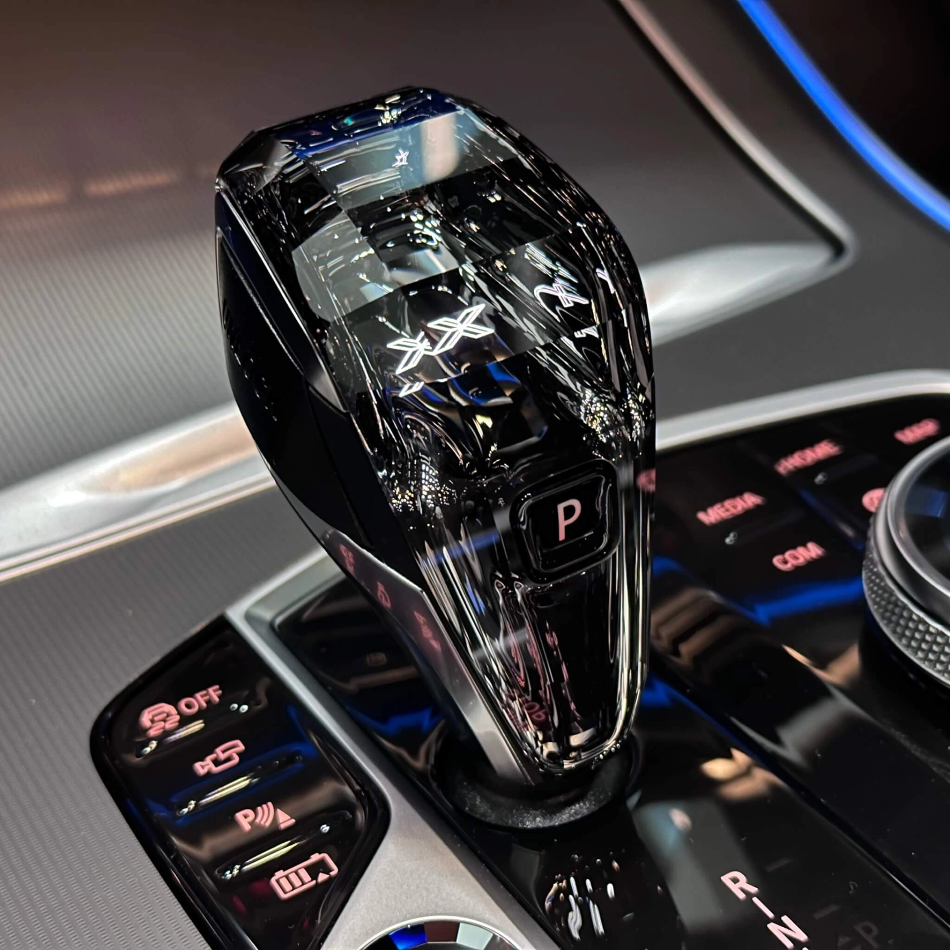 Kristal bedieningselementen (Pre-LCI)