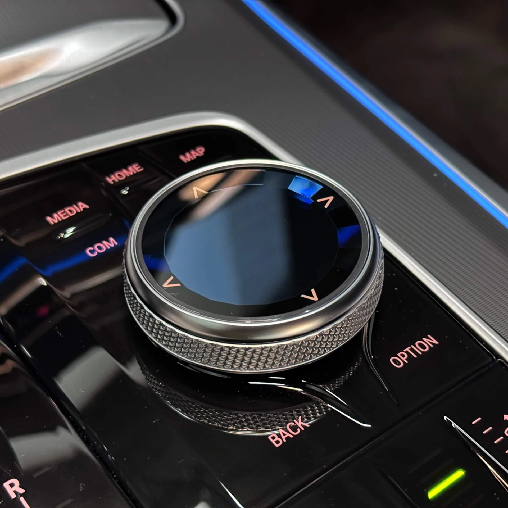 Kristal bedieningselementen (Pre-LCI)