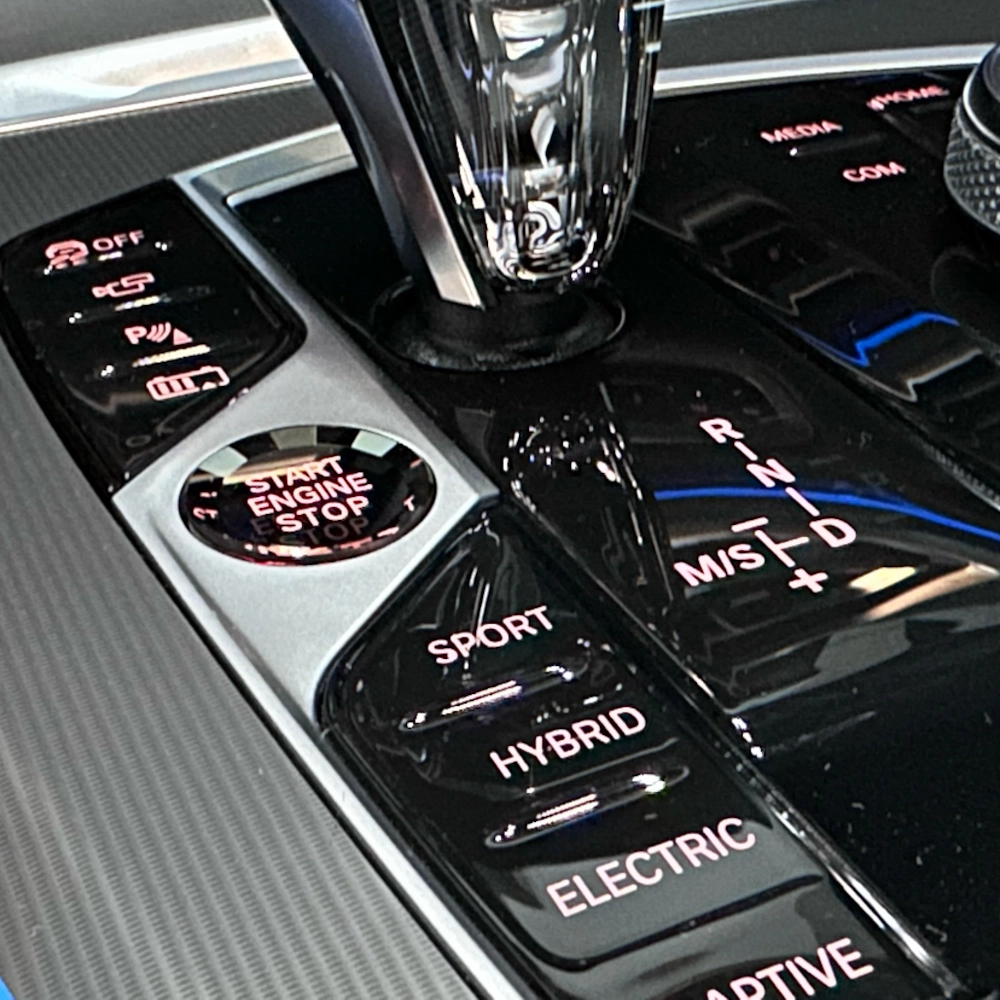 Kristal bedieningselementen (Pre-LCI)