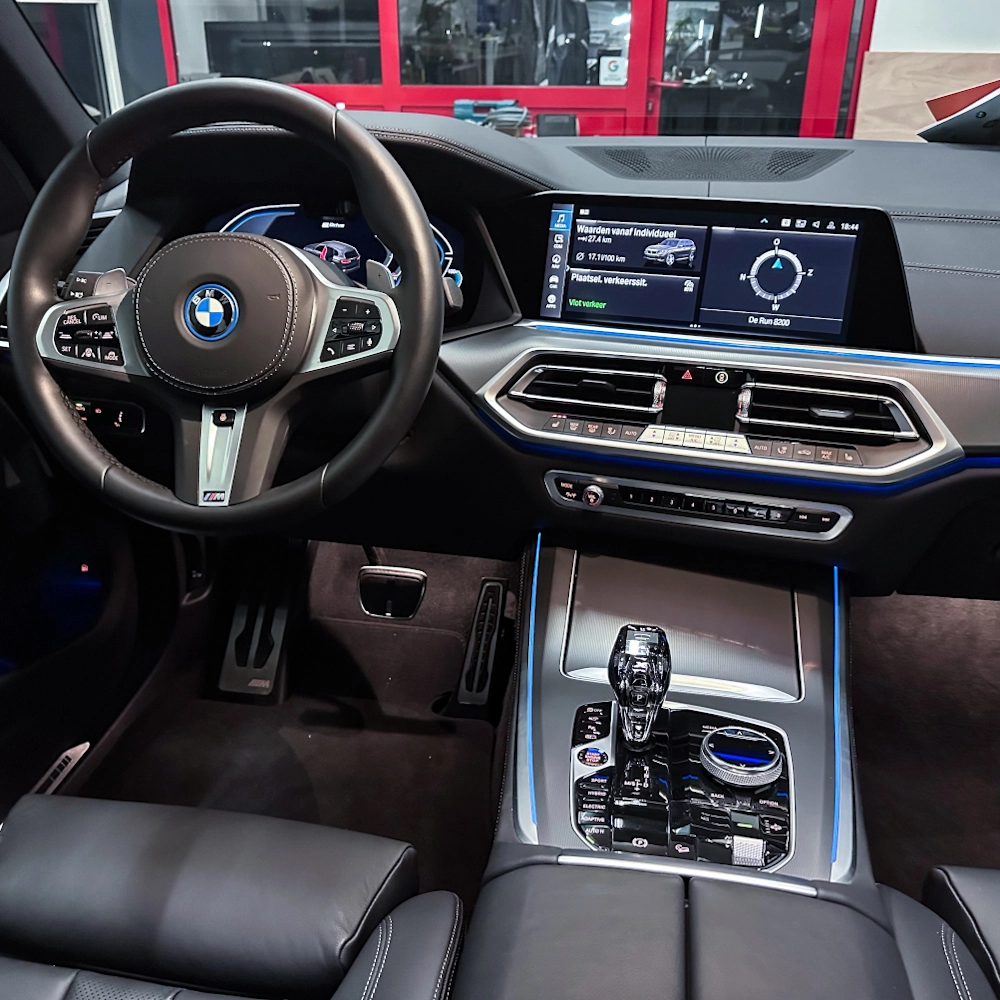 Kristal bedieningselementen (Pre-LCI)