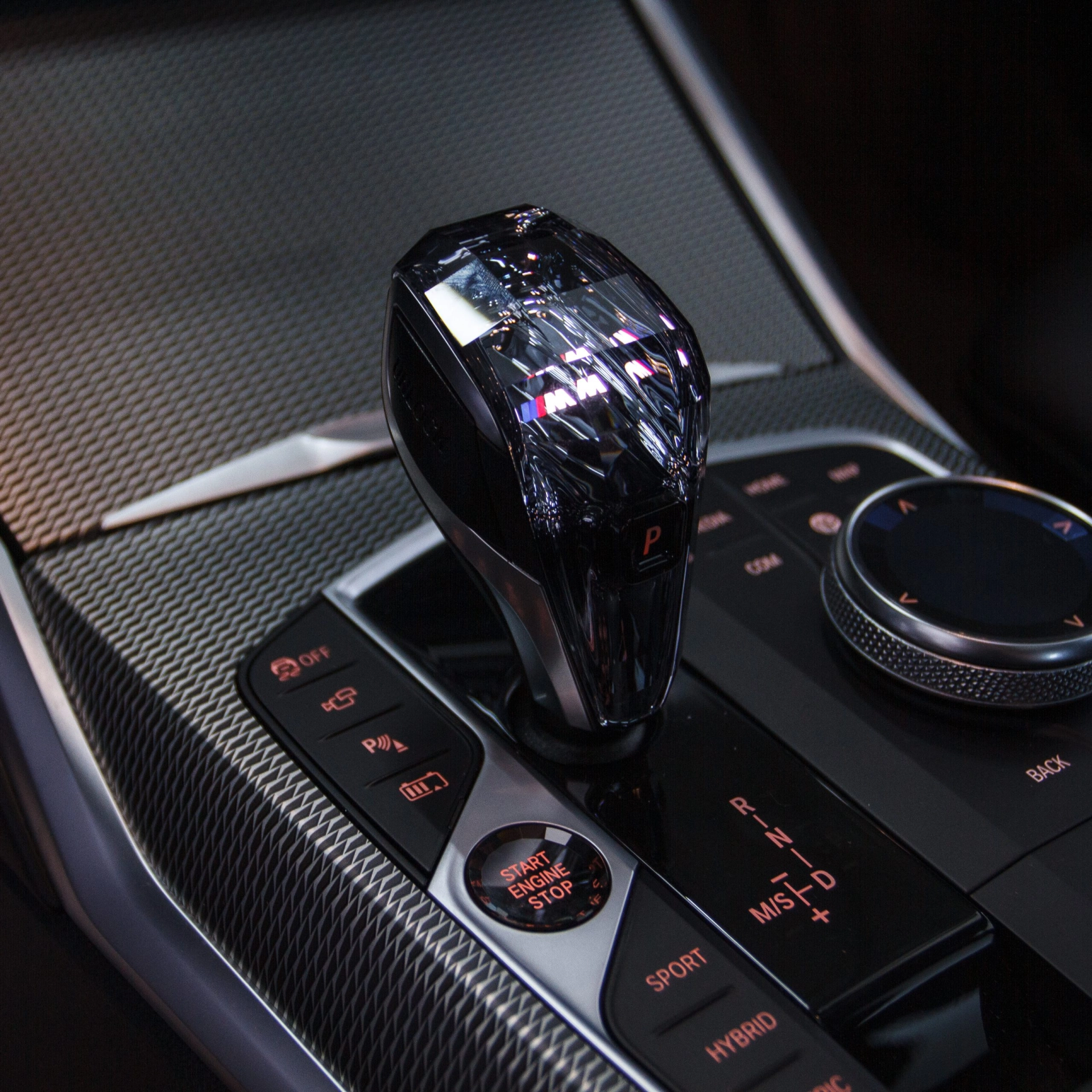 Kristal bedieningselementen (Pre-LCI)