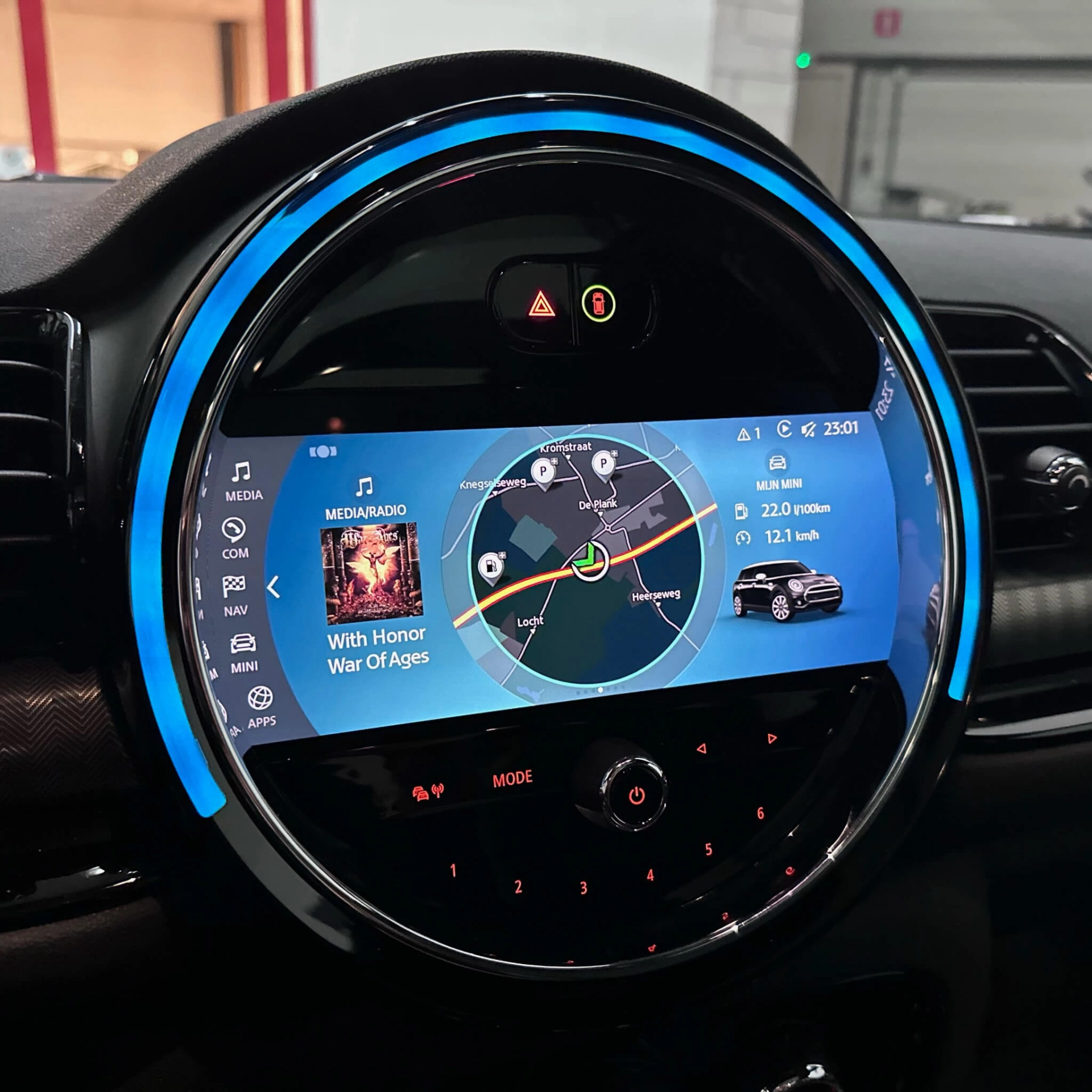 MINI Breedbeeld Scherm retrofit